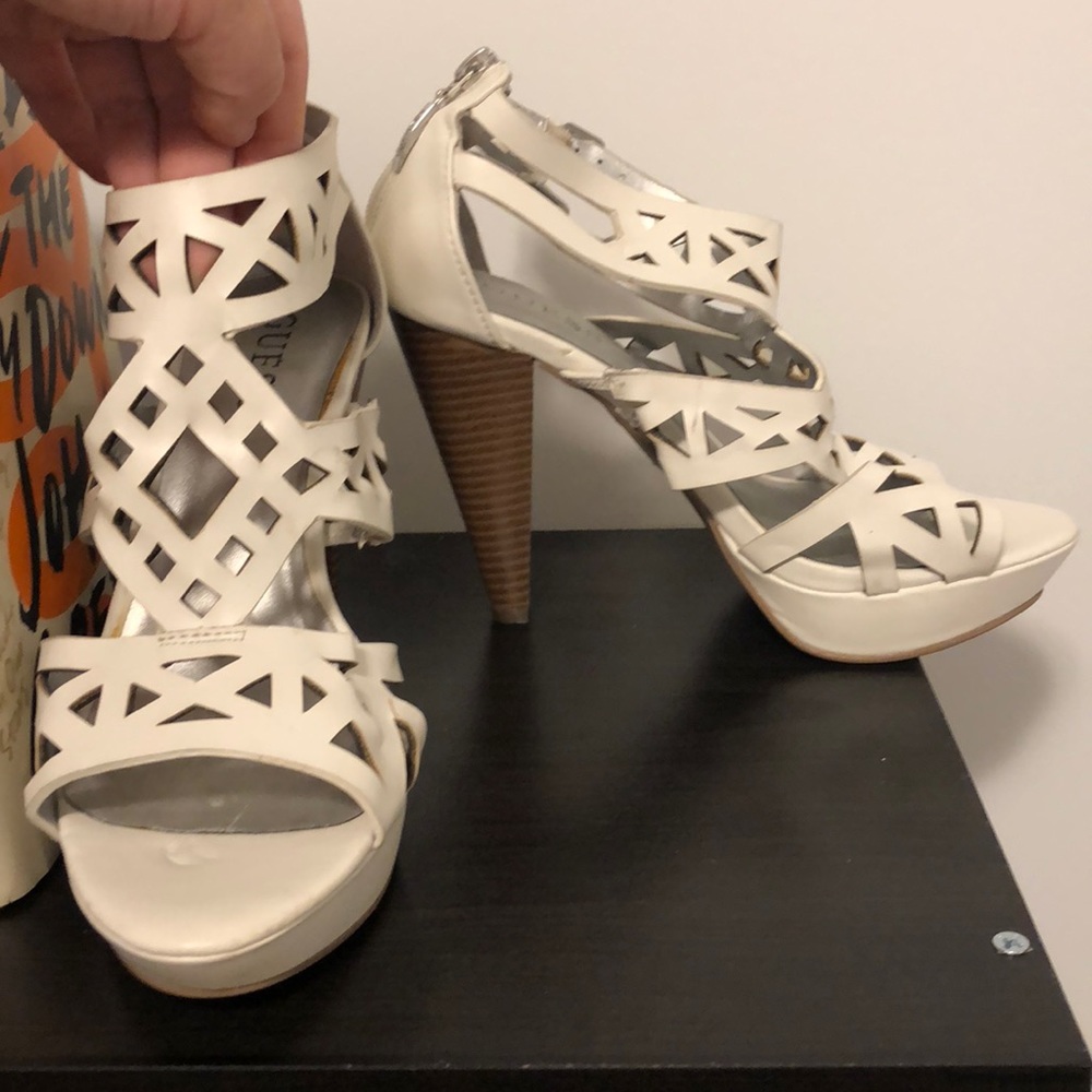 White heels